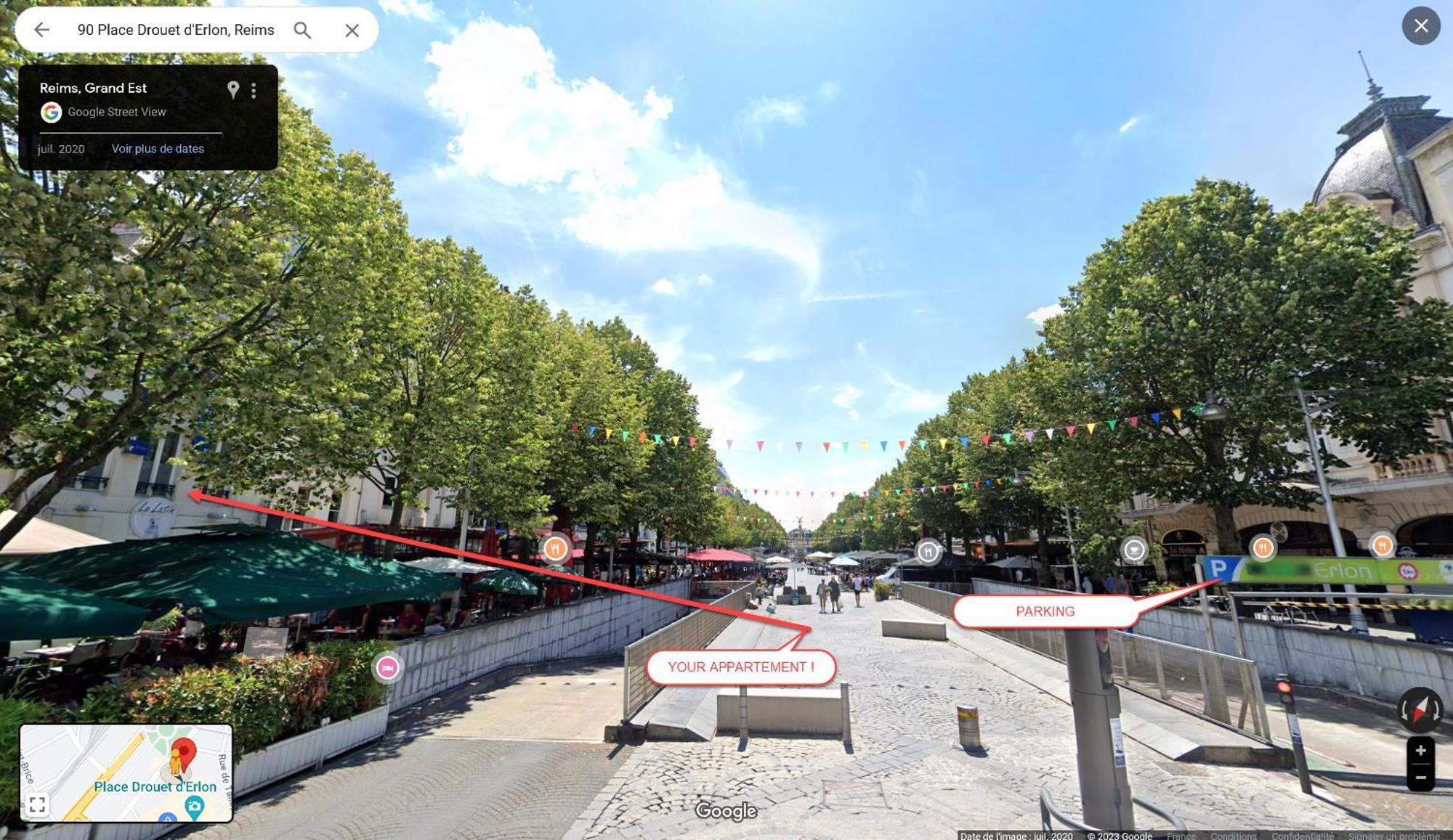 Petra - Appartement Climatise En Hypercentre Reims Zewnętrze zdjęcie